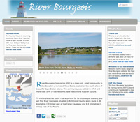 Visit the River Bourgeois website Visit the River Bourgeois website